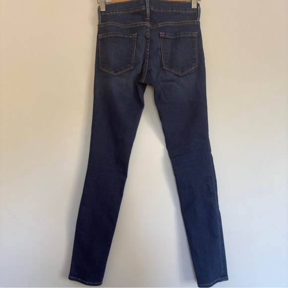 Frame Denim Le Skinny de Jeanne Ankle Skinny Jeans Size: 25 - Picture 3 of 4